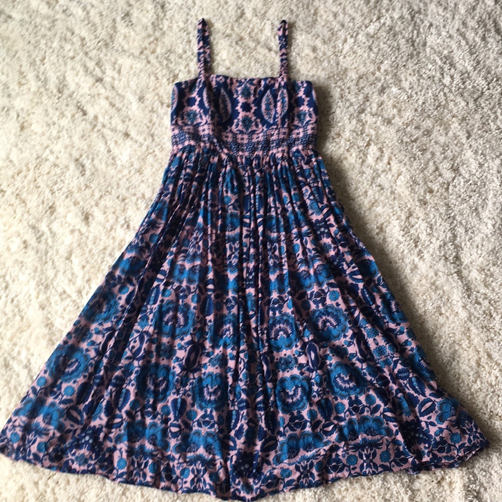 Taylor brand pretty pink/ blue floral dress